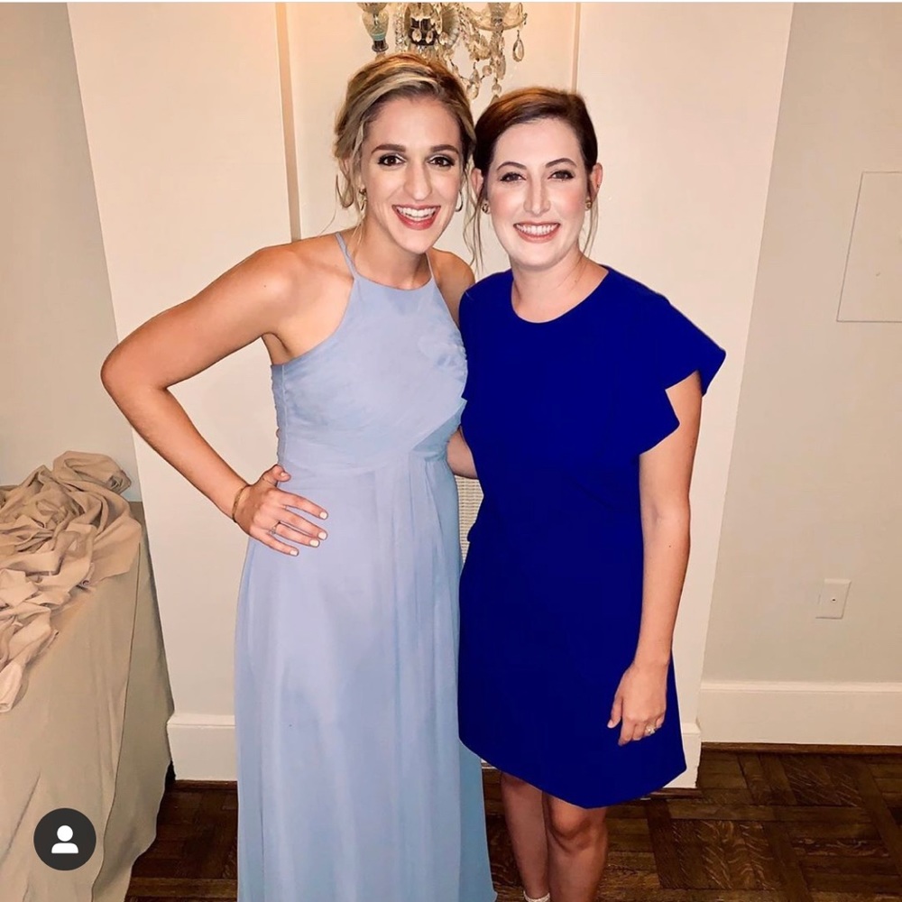 Calvin Klein Royal Blue Dress Sz 6 Wedding Guest / Formal